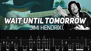 Jimi Hendrix - Wait Until Tomorrow (Guitar lesson with TAB)
