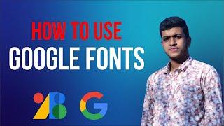 How to Use Google Fonts 2024 | Download Fonts from Google