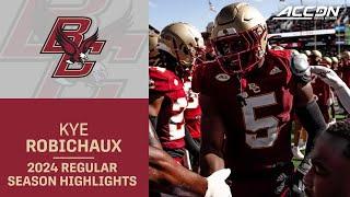 Kye Robichaux 2024 Regular Season Highlights | Boston College Running Back