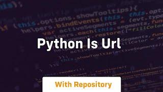 python is url