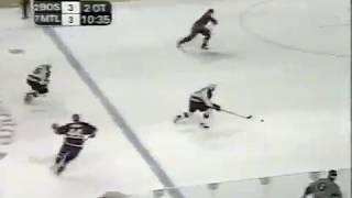 Alex Kovalev double overtime stupidity and Glen Murray scores in game 4 (2004)