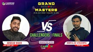 Arshad Shaik vs Boopalan Venugopal - CPL Grand Masters - Challengers Singles - finals