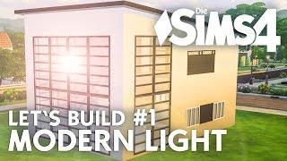 Die Sims 4 Let's Build Modern Light #1 | Haus bauen & Grundriss (deutsch)
