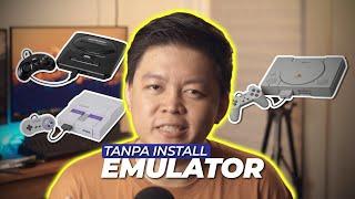 Cara Main Tanpa Emulator di Laptop/PC! Bisa PS, Nintendo & Sega