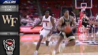 Wake Forest vs. NC State Condensed Game | 2021-22 ACC Men’s Basketball