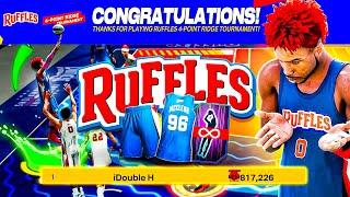 I WON THE 1ST RUFFLES EVENT ON NBA2K23! WINNING UNLIMITED BOOSTS & RUFFLES JERSEY W/ THE BEST BUILD!