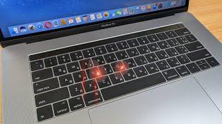 ЛАЗЕРНОЕ НАНЕСЕНИЕ РУССКИХ БУКВ ️ APPLE MACBOOK PRO