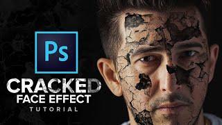 How to make a Cracked face Effect in Photoshop - Tutorial