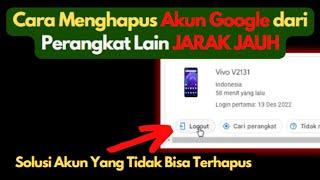 How to remove google account from other devices permanently