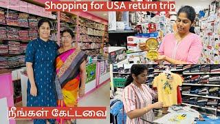 தமிழில்~ Things I shop from India to USA || Shopping vlog