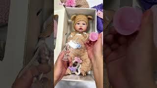 Unboxing reborn baby doll  #rebornbaby #reborndolls #shorts