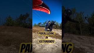 Paragliding in Kathmandu #paragliding #athlete #adventure #sports  #kathmandu #nepal #fypシ #viral