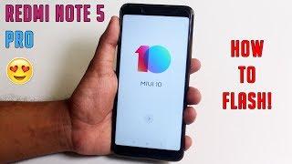 How To Install MIUI 10 China Beta On Redmi Note 5 Pro!  Quick Look Of MIUI 10