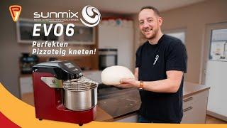 Perfekter Pizzateig mit der Sunmix EVO6 Spiral-Knetmaschine | Rezept