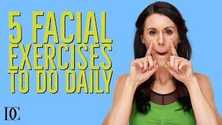 5 Facial Exercises To Do Daily