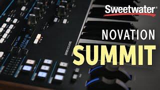 Novation Summit Synthesizer Demo — Daniel Fisher