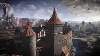 Gorgeous Witcher 3. Walk in Novigrad