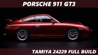 Porsche 911 Gt3 from Tamiya scale car full build 2⃣4⃣2⃣4⃣9⃣ 1/24 Step by step #scalemodel #tamiya