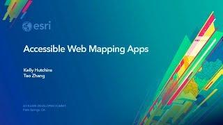 Accessible Web Mapping Apps: ARIA, WCAG and 508 Compliance