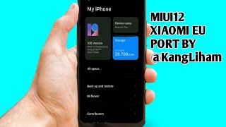 Miui 12 xiaomi eu Android 9 port by @kangliham