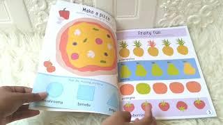 First Words Sticker Activity Book with over 500 stickers