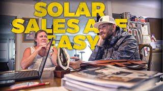 THE SECRET TO MAKING SOLAR SALES EASY