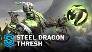 Steel Dragon Thresh Wild Rift Skin Spotlight
