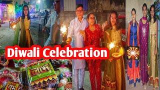 Bacho ne khub enjoy Kiya  Happy Nuclear Family || Diwali Vlog ️