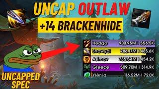 UNCAP OUTLAW! | +14 Brackenhide S4 | Outlaw Rogue POV | 485k Overall NoAug