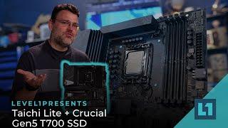 ASRock Z790 Taichi Lite Plus Crucial Gen5 T700 SSD: Great for Intel 14th Gen?