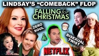 Lindsay Lohan's Christmas Movie is a TOTAL FAILURE (Falling for Christmas)