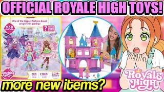 NEW ROYALE HIGH TOY LINE REVEALED! Real Life RH Items!  Roblox