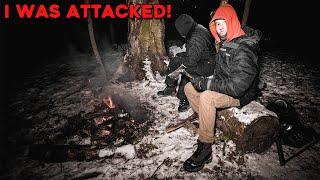 (SOMETHING IS VERY WRONG HERE!) I WAS ATTACKED BY EVIL ENTITY WHILE CAMPING IN THE HAUNTED WOODS