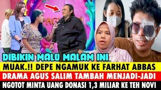 Muak ! Dewi Persik Ngamuk ke Farhat Abbas, Ngotot Minta Uang Donasi 1,3 Miliar ke Teh Novi, Mas Agus