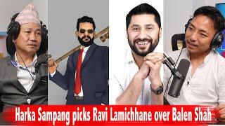 Harka Sampang picks Ravi Lamichhane over Balen Shah!! Rapid Fire with Biswa Limbu