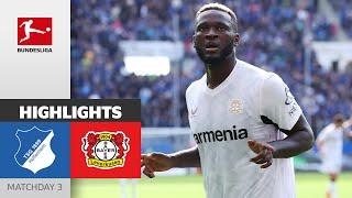 Leverkusen Cooking Again! | TSG Hoffenheim - Bayer Leverkusen 1-4 | Highlights | MD 3 – Bundesliga