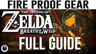 HOW TO GET FIRE PROOF GEAR - Zelda Breath of the Wild - Free Flamebreaker! (FULL GUIDE)