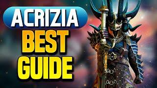 ACRIZIA | BEST BUILD FOR INSANE DAMAGE OUTPUT!