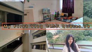 My First Vlog // CISF Quarters / V Vlogs  // Fauji Wife / Jai Hind  🫡