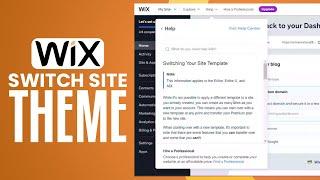 How To Change Wix Website Template | Switch Site Theme (2023) Easy Tutorial