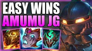 THIS IS HOW YOU CAN EASILY WIN YOUR SOLO Q GAMES WITH AMUMU JUNGLE! Gameplay Guide League of Legends