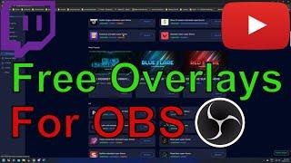 Find free overlays for OBS