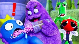 BLU SI È TRASFORMATO IN GRIMACE SHAKE?! [Rainbow Friends 2]