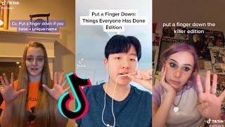 PUT A FINGER DOWN CHALLENGETIKTOK COMPILATION | Ttiktokie_