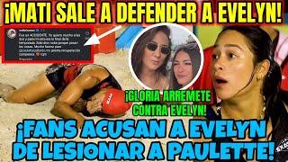 EXATLON MÉXICO  FANS ACUSAN A EVELYN DE LESIONAR A PAULETTE  MATI SALE A DEFENDERLA! #exatlón