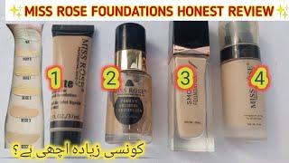 Miss Rose Foundation Review|Miss Rose|Foundation