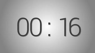 16 Seconds countdown Timer - 5 beep at the end | Simple Timer (Sixteen sec)