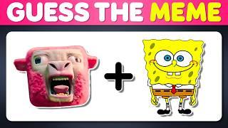 Guess The Meme by Emojis | Pink Sheep Minecraft Movie In Different Version...! #494