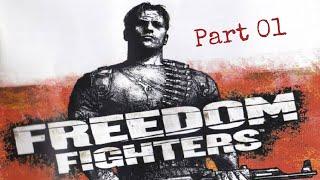 FREEDOM FIGHTERS Walkthrough Gameplay Part 01 - INTRO IN BROOKLYN (FULL GAME / PC / HD 1080p60)