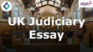 UK Judiciary Essay Question | AQA A Level Politics